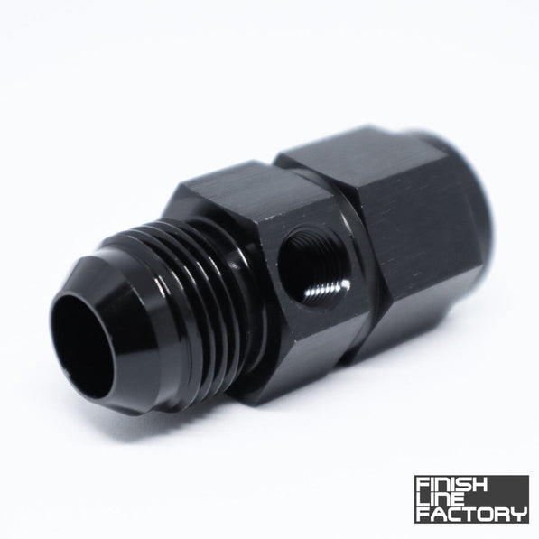 FLF AN Female to AN Male with 1/8" NPT Port Adapter
