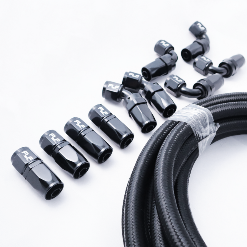 FLF Braided Rubber Fuel System Kit